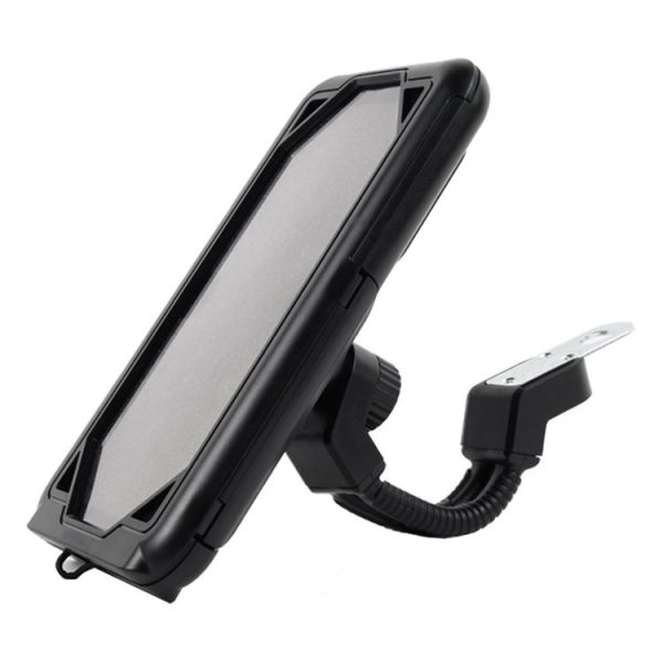 Motorcycle Bicycle Waterproof Mobile Phone Holder, Style: Rearview Mirror (7 inch)