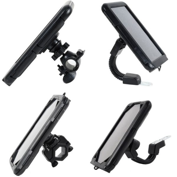 Motorcycle Bicycle Waterproof Mobile Phone Holder, Style: Rearview Mirror (7 inch) - Image 2