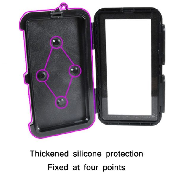 Motorcycle Bicycle Waterproof Mobile Phone Holder, Style: Rearview Mirror (7 inch) - Image 4