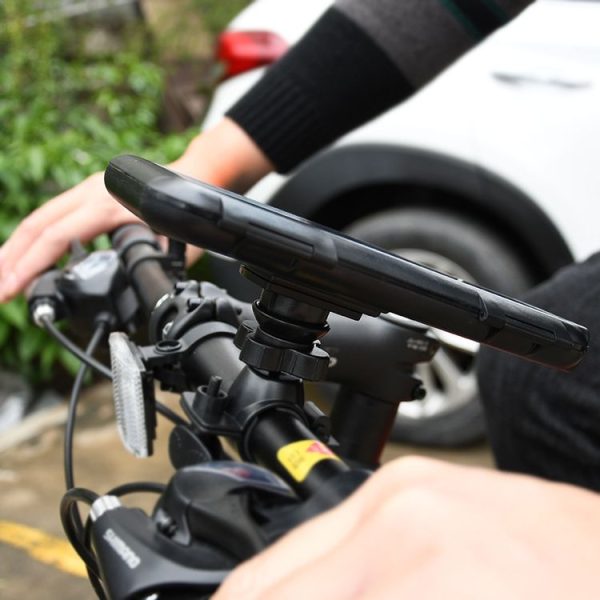 Motorcycle Bicycle Waterproof Mobile Phone Holder, Style: Rearview Mirror (7 inch) - Image 6