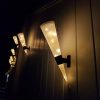 N231 Circular Cone Solar Wall Lamp Outdoor Garden Landscape Light, Style: String Lights - Image 6