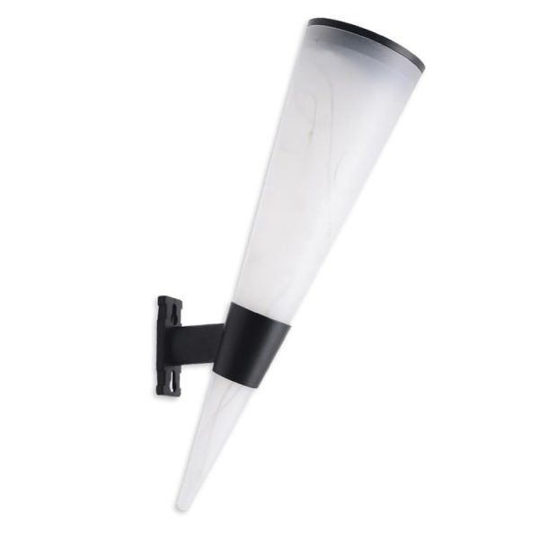 N231 Circular Cone Solar Wall Lamp Outdoor Garden Landscape Light, Style: String Lights - Image 7