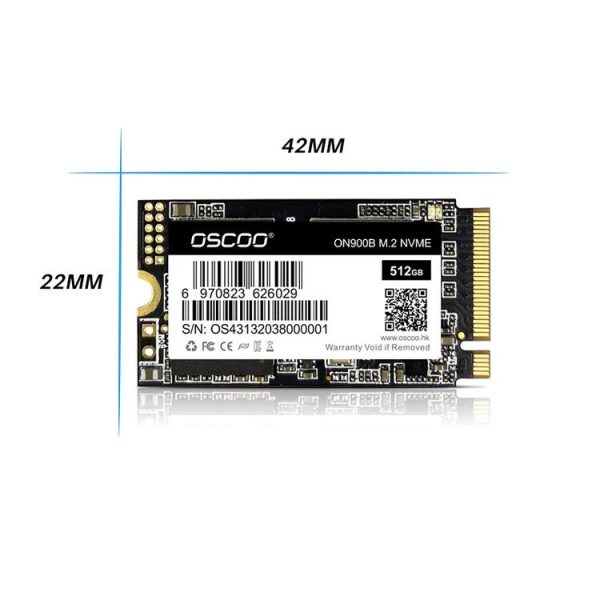 OSCOO ON900B 3x4 High-Speed SSD Solid State Drive, Capacity: 256GB - Image 3
