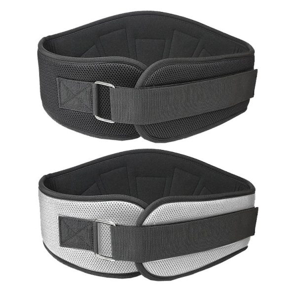Sports Waist Support Squat Weightlifting Training Belt, Size: L (Black) - Image 2