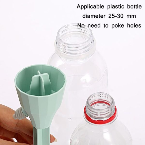 10pcs Household Potted Plant Drip Irrigation Adjustable Automatic Watering Device (Beige White) - Image 3