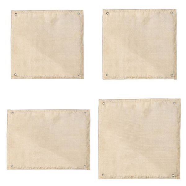 Outdoor Camping Fiberglass Heat Insulation Pad Fireproof Cloth, Size: 50x50cm - Image 2