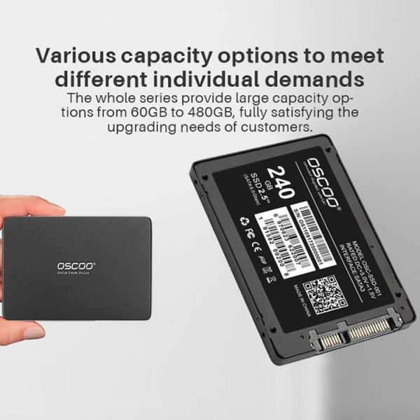 OSCOO OSC-SSD-001 SSD Computer Solid State Drive, Capacity: 120GB - Image 3