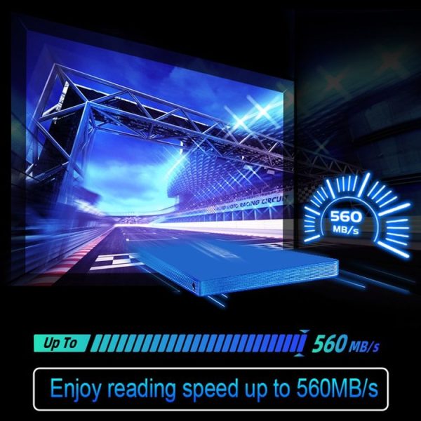 OSCOO SSD-001BLUE 2.5 inch SATA High Speed SSD Solid State Drive, Capacity: 128GB - Image 5