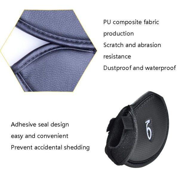 12 in 1 Golf Rod Hat Cover (Black Litchi Texture) - Image 5