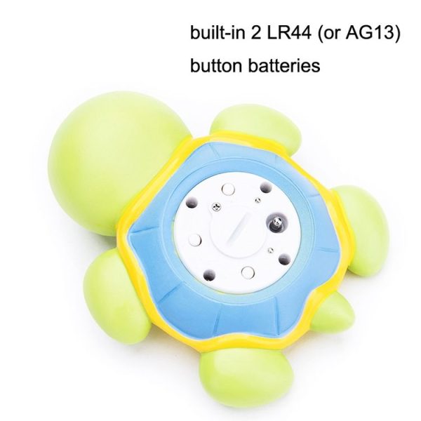 MTY-801 Cartoon Tortoise Children Electronic Water Thermometer (Green) - Image 6