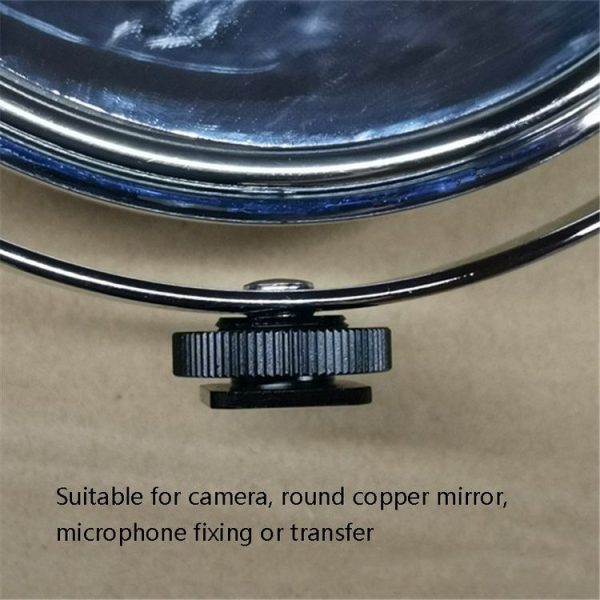 2 PCS Aluminum Hot Shoe Single Nut Screw 5 / 8 Male to 1 / 4 Female Adapter - Image 6
