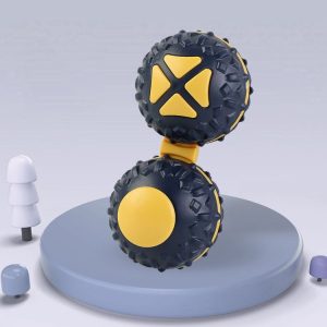 2 PCS One-Piece Decompression Massage Ball Vent Toy (Dark Blue)