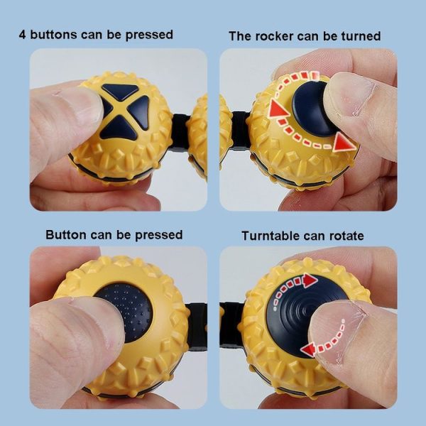 2 PCS One-Piece Decompression Massage Ball Vent Toy (Dark Blue) - Image 6