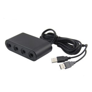 GC Handle To Wii U / PC / Switch Converter Adapter (Black)