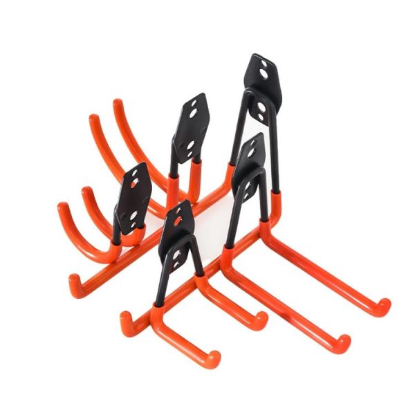 630 Large Round Garage Hook Warehouse Storage Dip Metal Hook (Bright Orange) - Image 2