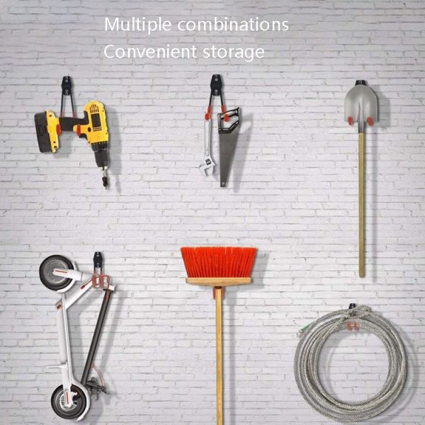 630 Large Round Garage Hook Warehouse Storage Dip Metal Hook (Bright Orange) - Image 5