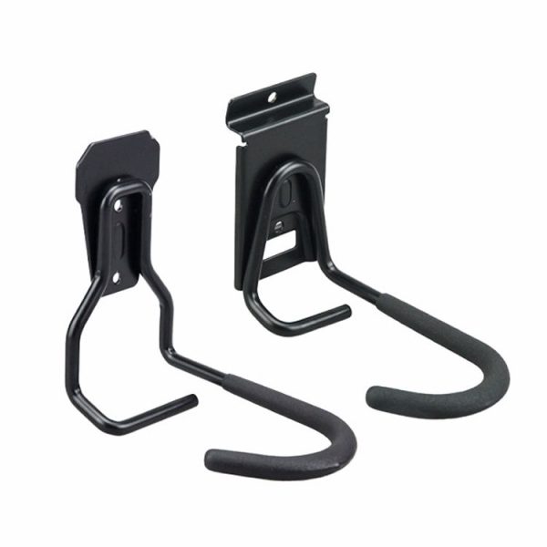 Bicycle Hook Metal Wall Garage Bicycle Rack 830 On Wall (Black) - Image 2
