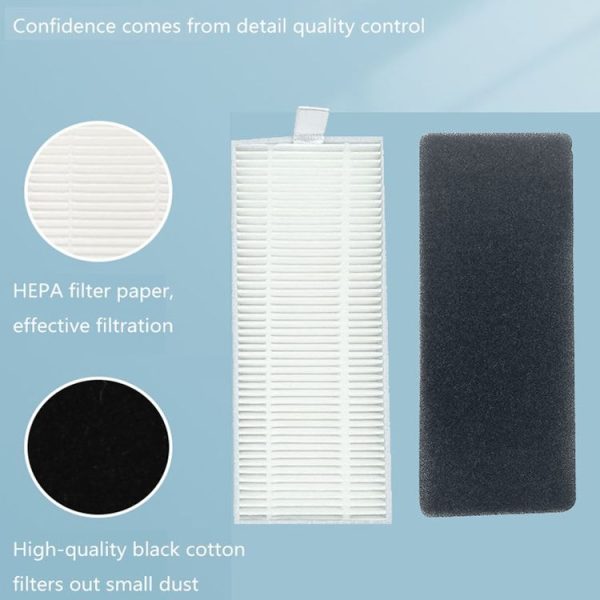 2 PCS Filter Accessories For Ecovacs Deebot U2 / DGN22 - Image 3