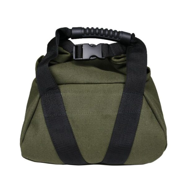 Canvas Weightlifting Fitness Sandbag (Green) - Image 3