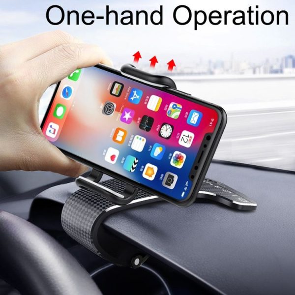 Car Buckle Instrument Panel Mobile Phone Holder (Narrow Head) - Image 5