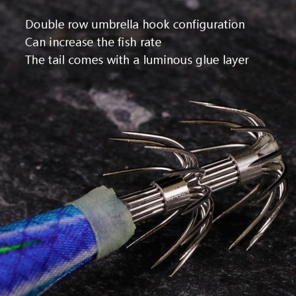 10 PCS / Box Night Lights Beaded Wood Shrimp Set, Color: 3.0 - Image 6