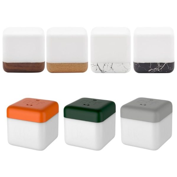 Square Flip Polyhedral Timing Night Light (Green) - Image 2