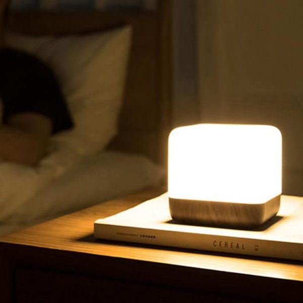 Square Flip Polyhedral Timing Night Light (Green) - Image 6