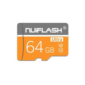 NUIFLASH Driving Recorder Memory Micro SD Card, Capacity: 64GB