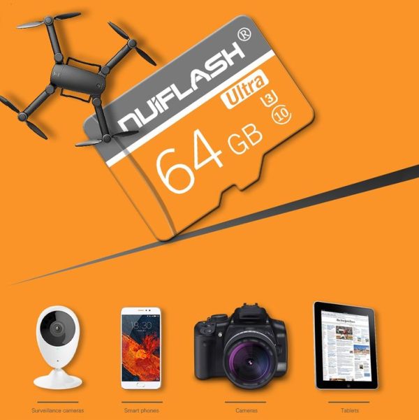 NUIFLASH Driving Recorder Memory Micro SD Card, Capacity: 64GB - Image 7