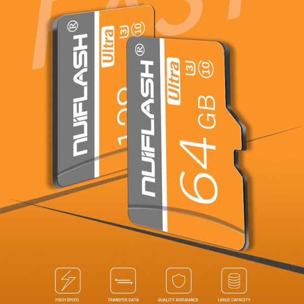 NUIFLASH Driving Recorder Memory Micro SD Card, Capacity: 128GB - Image 3