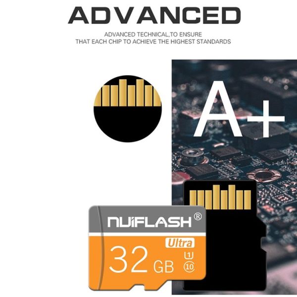 NUIFLASH Driving Recorder Memory Micro SD Card, Capacity: 128GB - Image 5