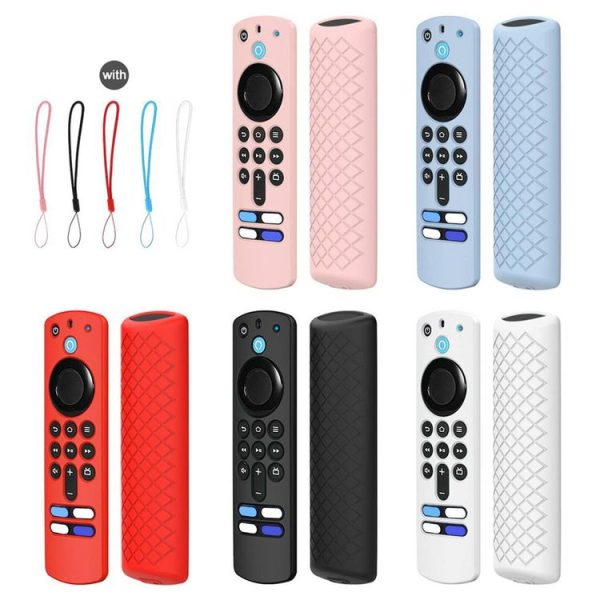 2 PCS Silicone Shell For Alexa Voice Remote 3rd Gen&TV Stick 3rd Gen (Blue) - Image 2
