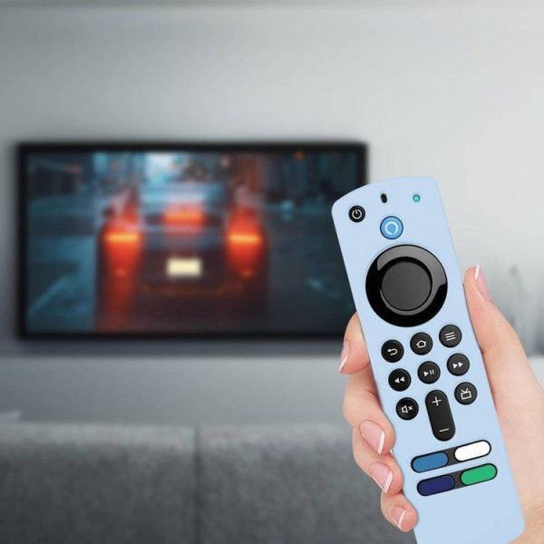 2 PCS Silicone Shell For Alexa Voice Remote 3rd Gen&TV Stick 3rd Gen (Blue) - Image 7
