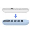 2 PCS Silicone Protective Shell for Google Chromecast 2020 Remote Control (Sky Blue) - Image 4