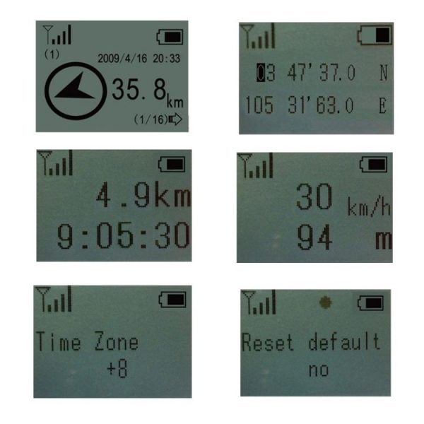 KH-12 Mini GPS Locator Outdoor Climbing Compass (65x52x21mm) - Image 5