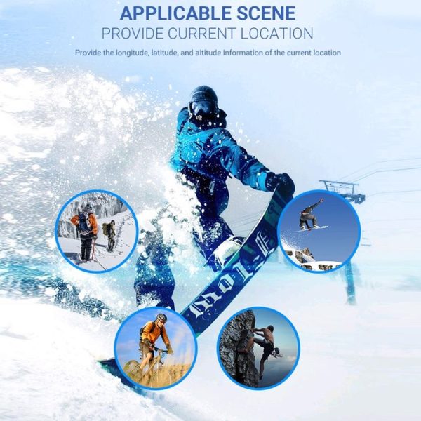 KH-12 Mini GPS Locator Outdoor Climbing Compass (65x52x21mm) - Image 8