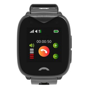 D8 Clear Call Children Phone Watch (Black)