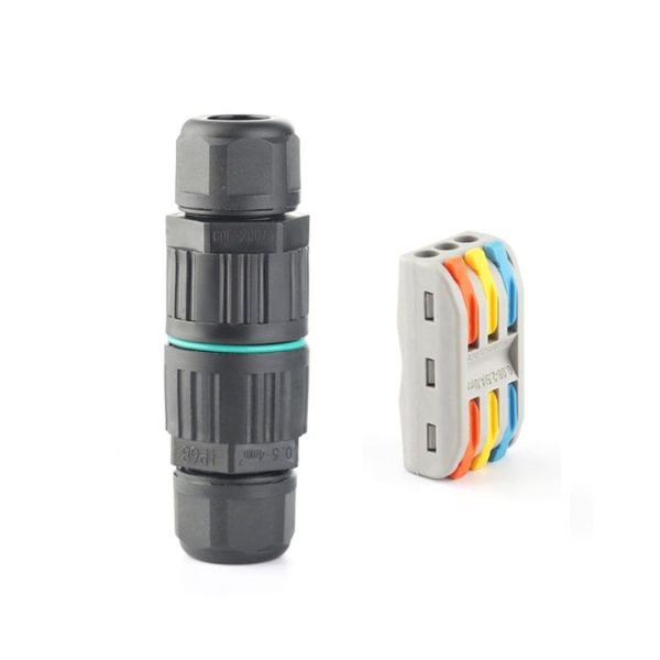 CDF-200 / 3 Waterproof Wire Connector With 3 Pin Quick Connector