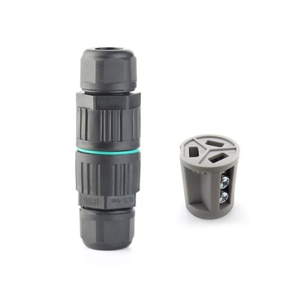 CDF-200 / 3 Waterproof Wire Connector With 3 Pin Cold Pressure Terminal