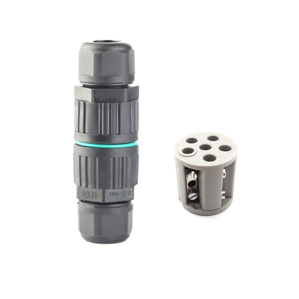 CDF-200 / 3 Waterproof Wire Connector With 5 Pin Cold Pressure Terminal