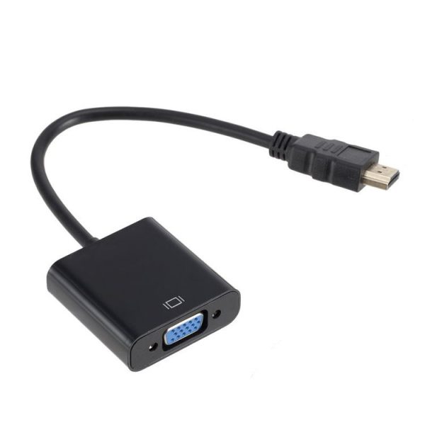 ZHQ007 HD 1080P HDMI to VGA Converter (Black) - Image 2