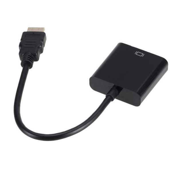 ZHQ007 HD 1080P HDMI to VGA Converter (Black) - Image 3