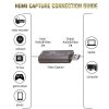 CJK013 Video Capture Card Live Recording Box Video Capture Adapter, Random Color Delivery - Image 5