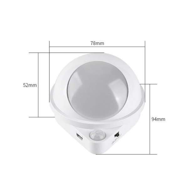 DMK-022PL LED Charge Automatic Stair Night Light (White Light) - Image 2