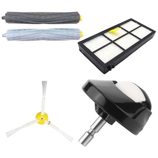 1 Pair Main Brush XR319 Sweeping Robot Accessories For iRobot 8 Series / 9 Series - Image 3