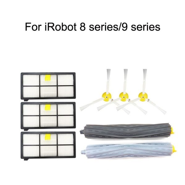 1 Pair Main Brush XR319 Sweeping Robot Accessories For iRobot 8 Series / 9 Series - Image 4