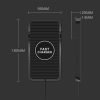C7 Car Navigation 2 In 1 Multi-Function Non-Slip Pad Wireless Charger (Black) - Image 3