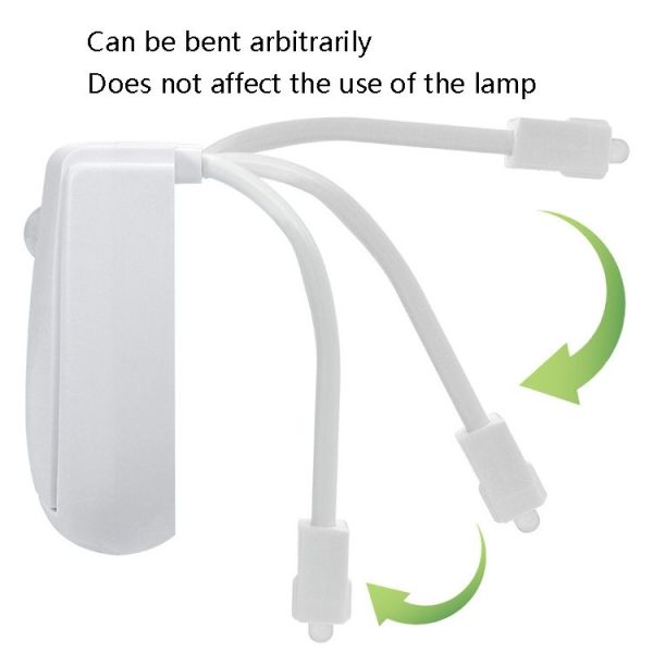 Hanging LED Toilet Light Intelligent Automatic Human Body Induction Light (RGB Multicolor) - Image 4