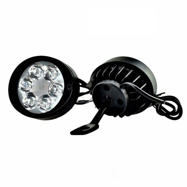 2 PCS MK-262 6 LEDs Motorcycle Fog Lamp Shooting Light - Image 2