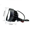 2 PCS MK-262 6 LEDs Motorcycle Fog Lamp Shooting Light - Image 3